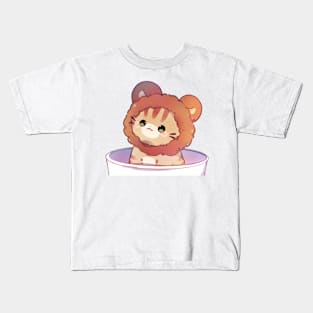 Lion Kitty Kids T-Shirt